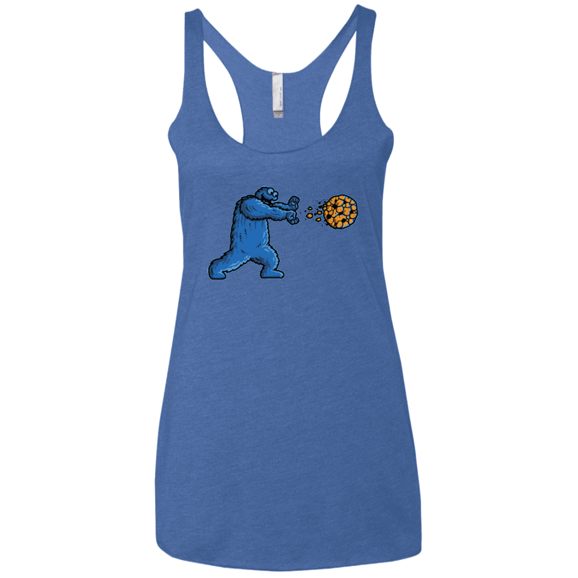 T-Shirts Vintage Royal / X-Small COOKIE DOUKEN Women's Triblend Racerback Tank