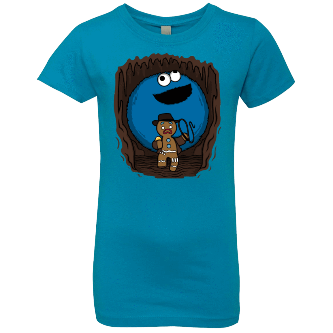 T-Shirts Turquoise / YXS Cookie Jones Girls Premium T-Shirt