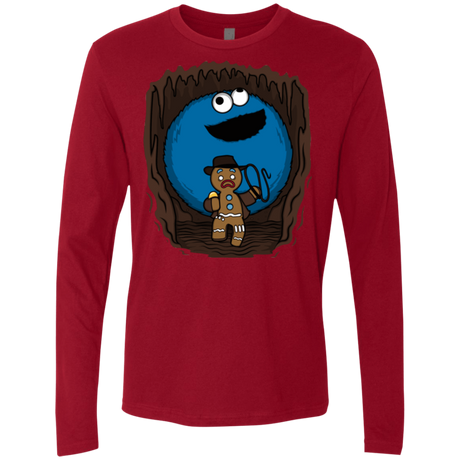 T-Shirts Cardinal / Small Cookie Jones Men's Premium Long Sleeve
