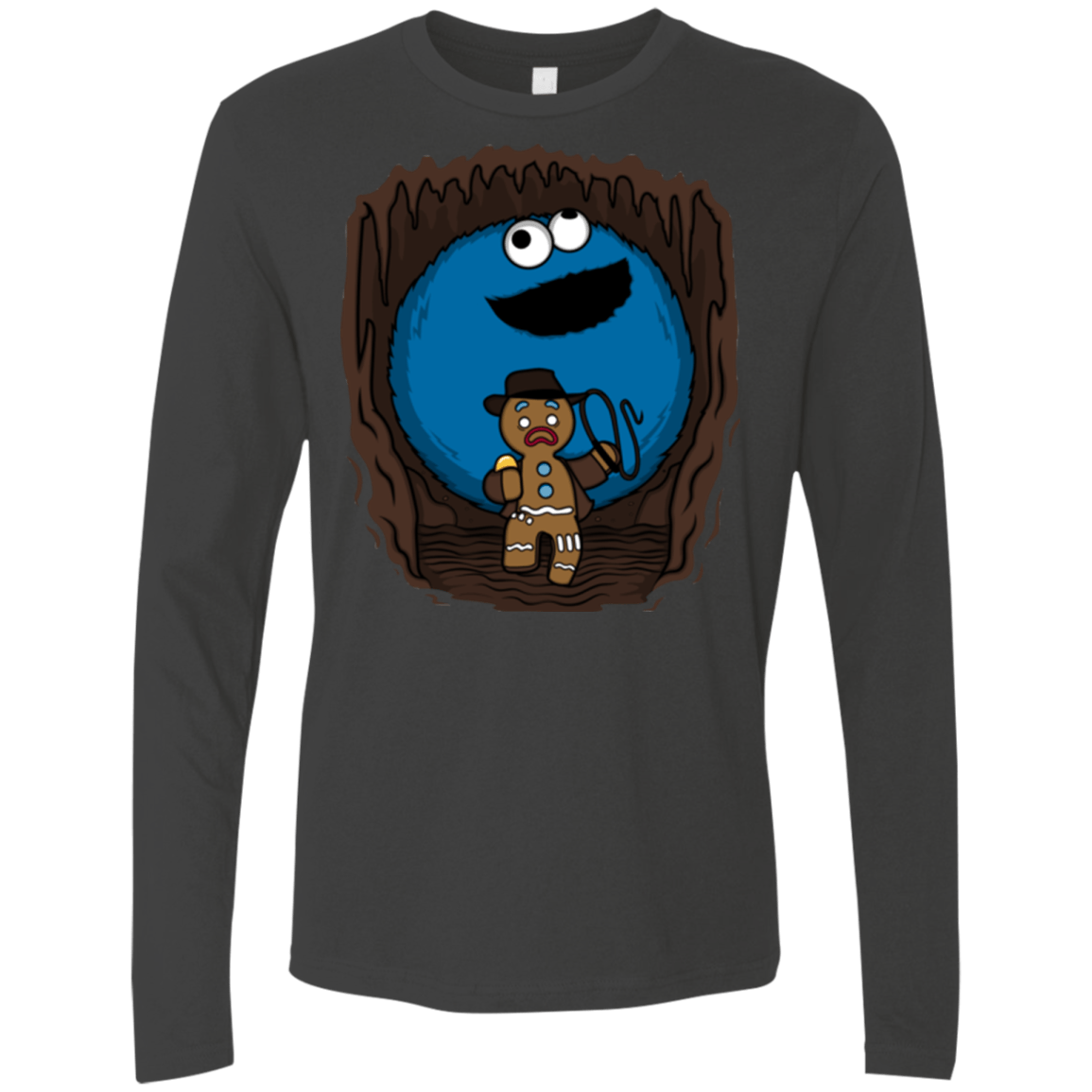 T-Shirts Heavy Metal / Small Cookie Jones Men's Premium Long Sleeve