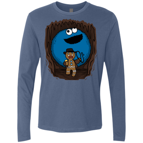 T-Shirts Indigo / Small Cookie Jones Men's Premium Long Sleeve