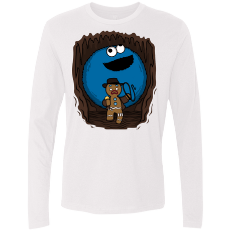 T-Shirts White / Small Cookie Jones Men's Premium Long Sleeve