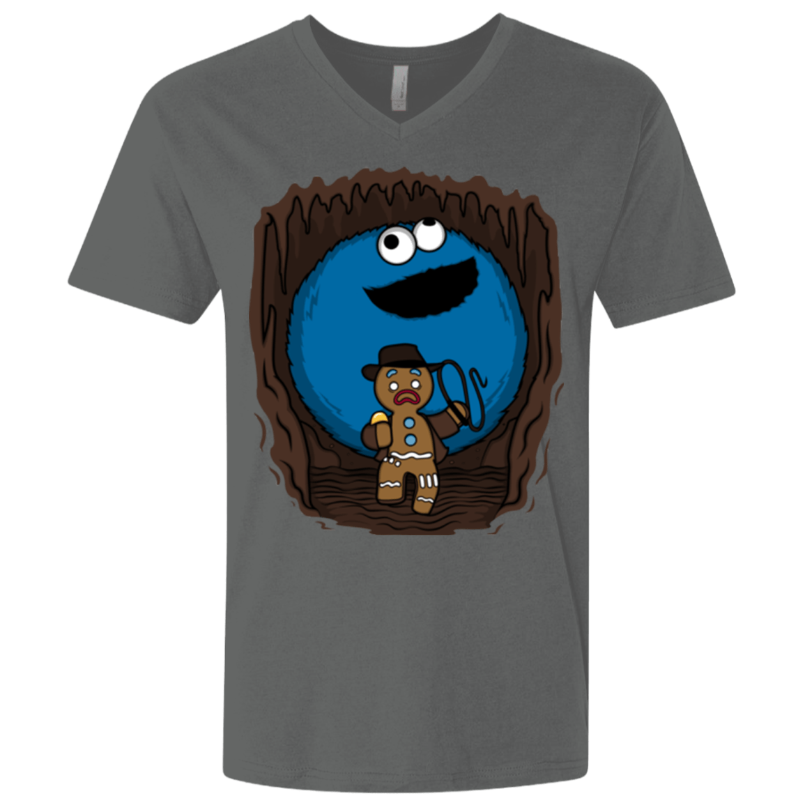 T-Shirts Heavy Metal / X-Small Cookie Jones Men's Premium V-Neck