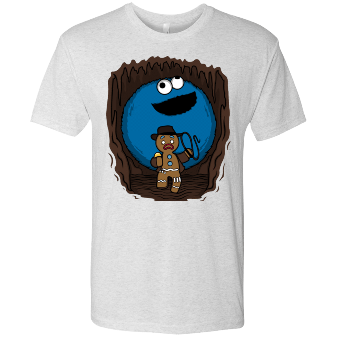 T-Shirts Heather White / Small Cookie Jones Men's Triblend T-Shirt