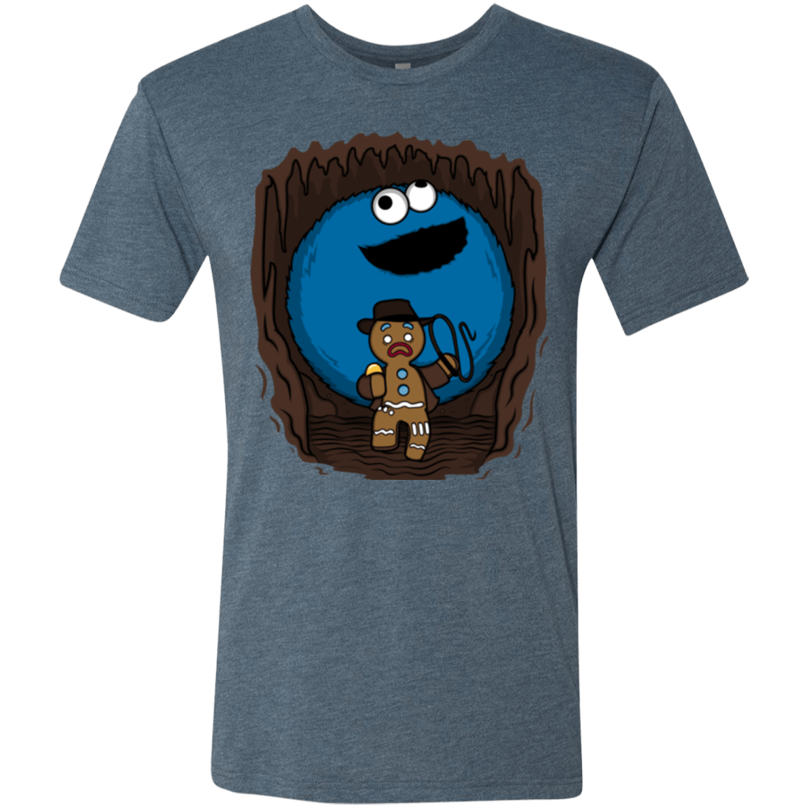 T-Shirts Indigo / Small Cookie Jones Men's Triblend T-Shirt