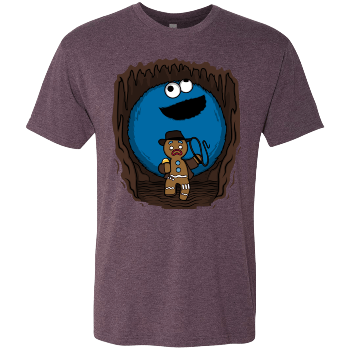 T-Shirts Vintage Purple / Small Cookie Jones Men's Triblend T-Shirt