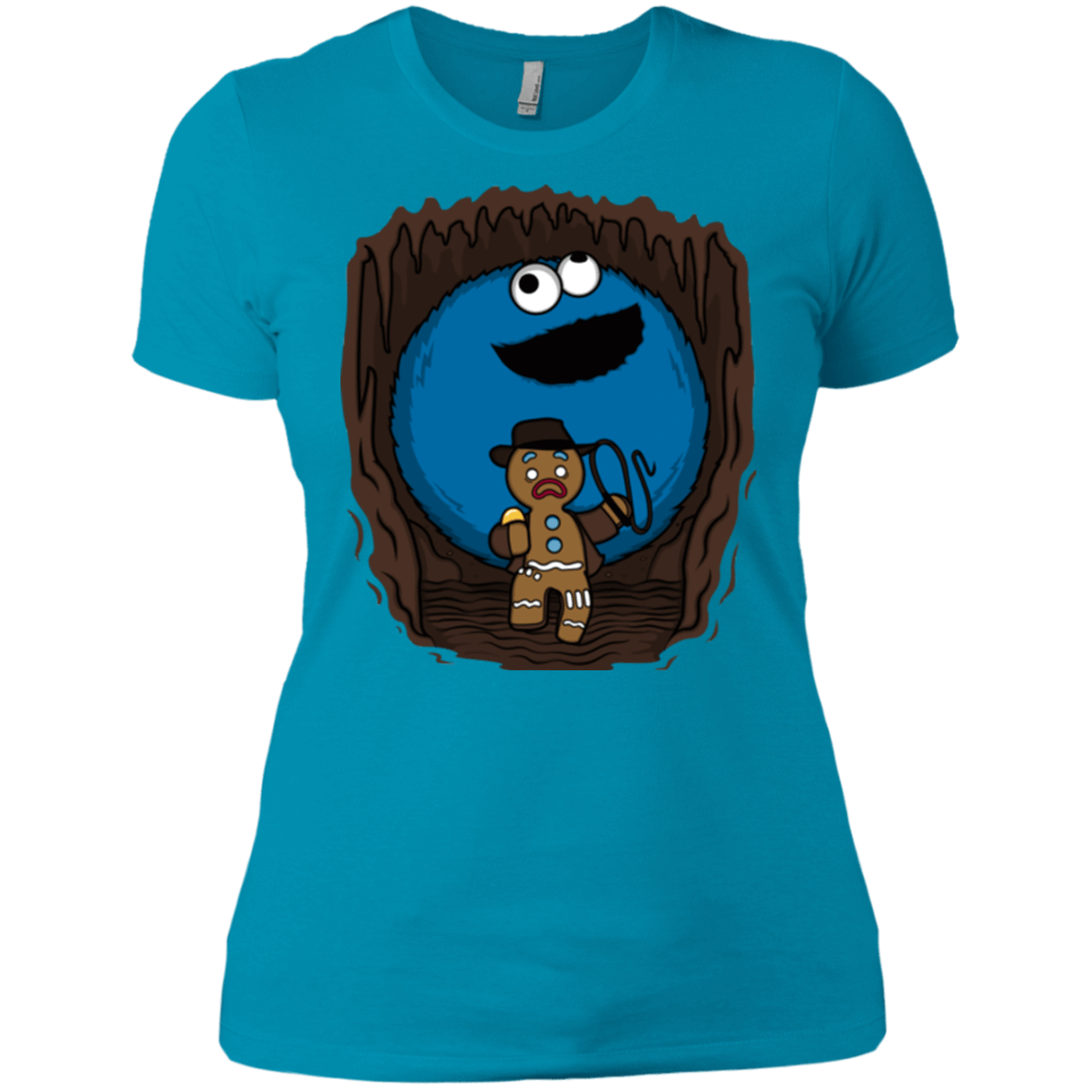 T-Shirts Turquoise / X-Small Cookie Jones Women's Premium T-Shirt