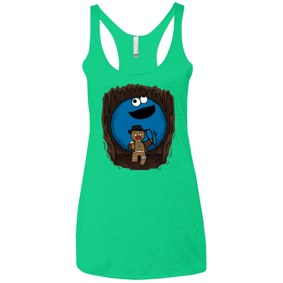 T-Shirts Envy / X-Small Cookie Jones Women's Triblend Racerback Tank
