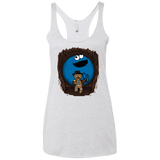 T-Shirts Heather White / X-Small Cookie Jones Women's Triblend Racerback Tank