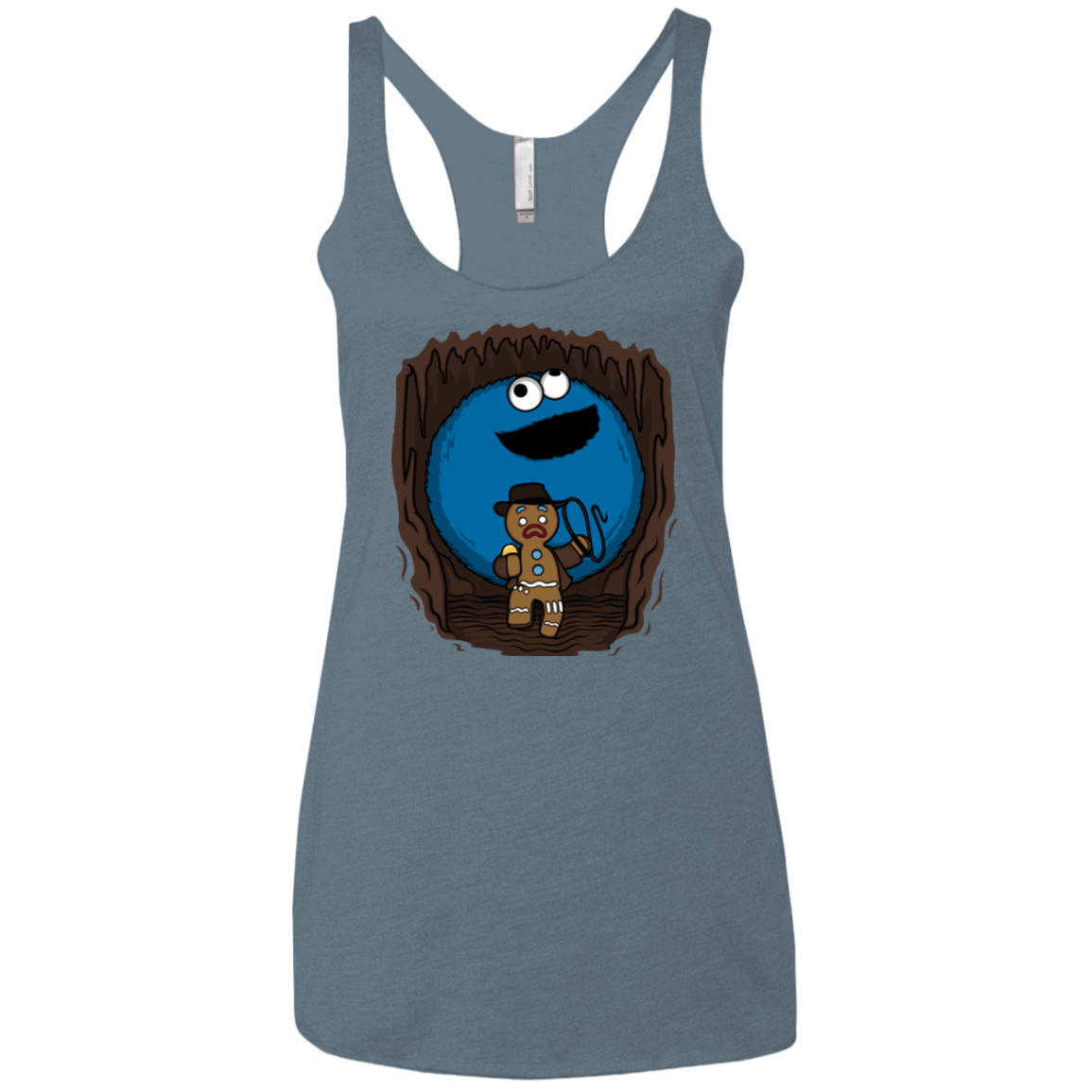 Cookie Jones Women's Triblend Racerback Tank