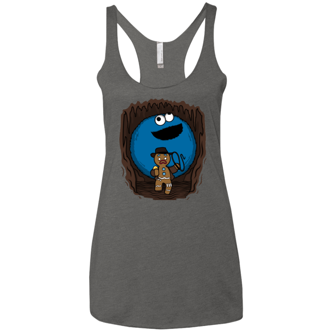 T-Shirts Premium Heather / X-Small Cookie Jones Women's Triblend Racerback Tank