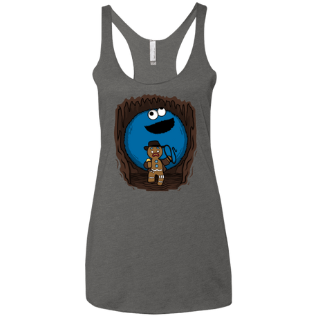 T-Shirts Premium Heather / X-Small Cookie Jones Women's Triblend Racerback Tank