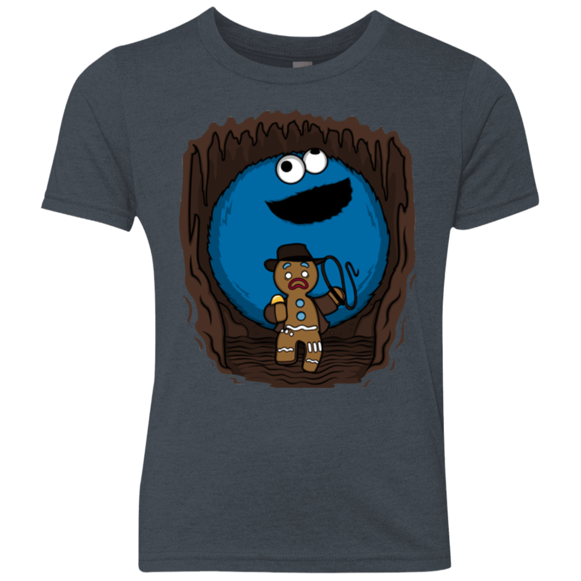 T-Shirts Vintage Navy / YXS Cookie Jones Youth Triblend T-Shirt