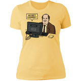 T-Shirts Banana Cream/ / S Cookies Acceptor Women's Premium T-Shirt