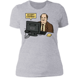 T-Shirts Heather Grey / S Cookies Acceptor Women's Premium T-Shirt
