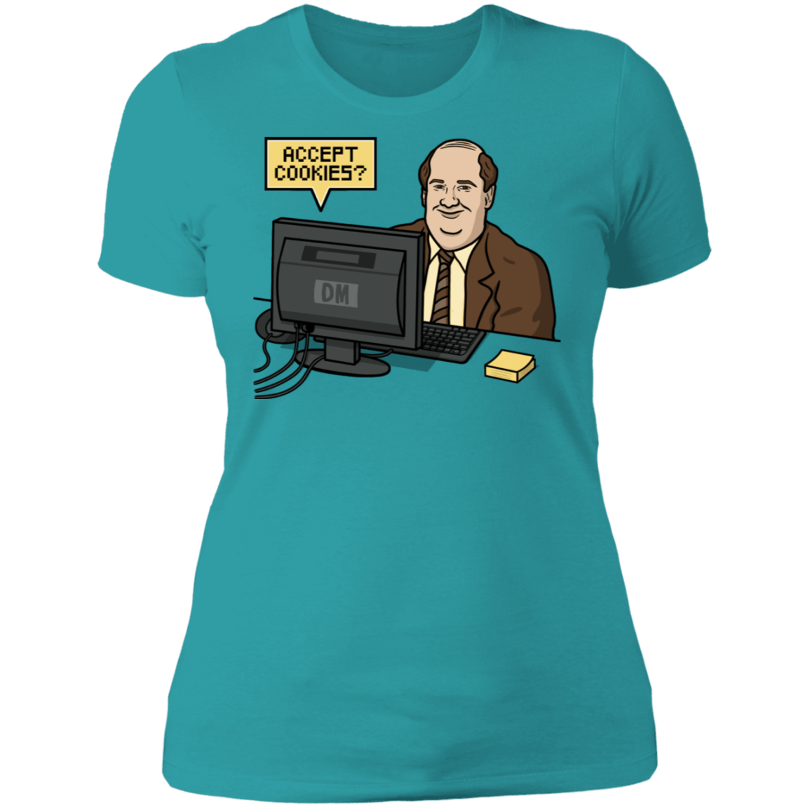 T-Shirts Tahiti Blue / S Cookies Acceptor Women's Premium T-Shirt