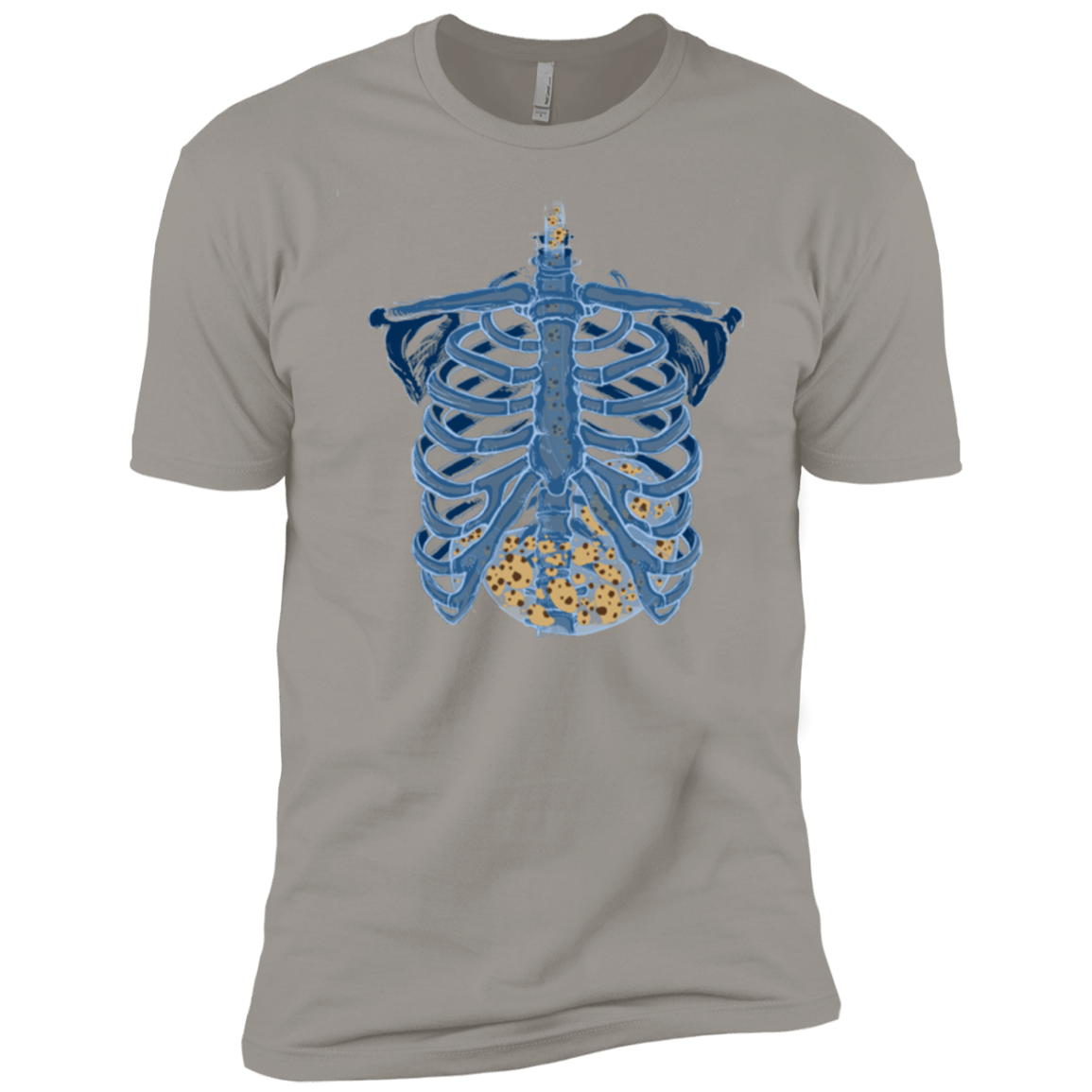 T-Shirts Light Grey / YXS Cookies all over Boys Premium T-Shirt