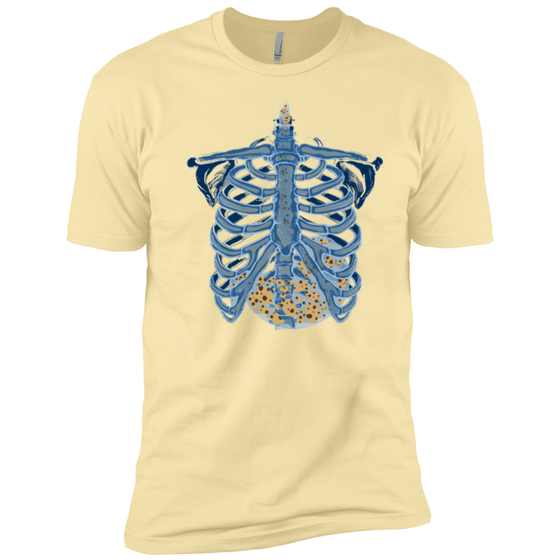 T-Shirts Banana Cream / X-Small Cookies all over Men's Premium T-Shirt