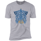 T-Shirts Heather Grey / X-Small Cookies all over Men's Premium T-Shirt