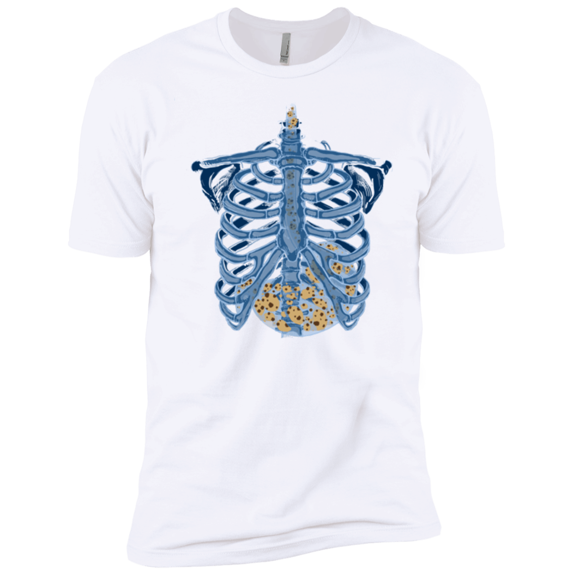 T-Shirts White / X-Small Cookies all over Men's Premium T-Shirt