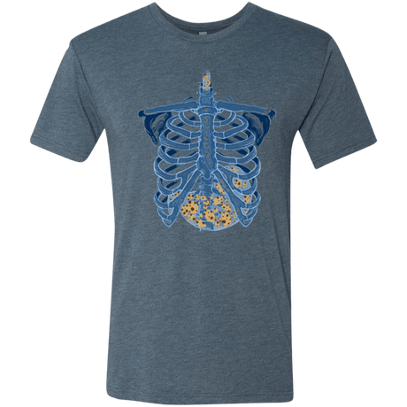 T-Shirts Indigo / Small Cookies all over Men's Triblend T-Shirt
