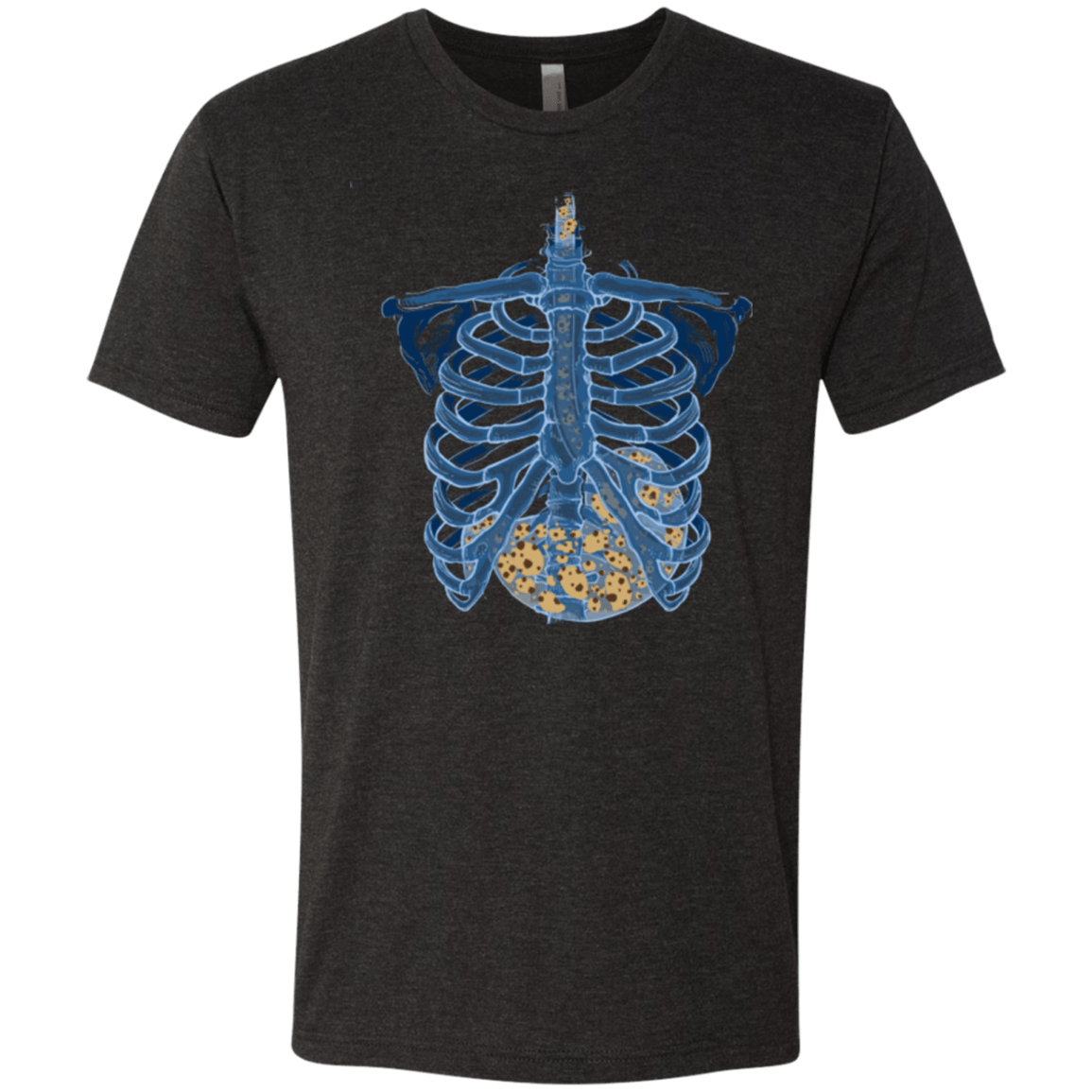 T-Shirts Vintage Black / Small Cookies all over Men's Triblend T-Shirt