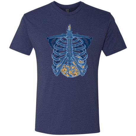 T-Shirts Vintage Navy / Small Cookies all over Men's Triblend T-Shirt