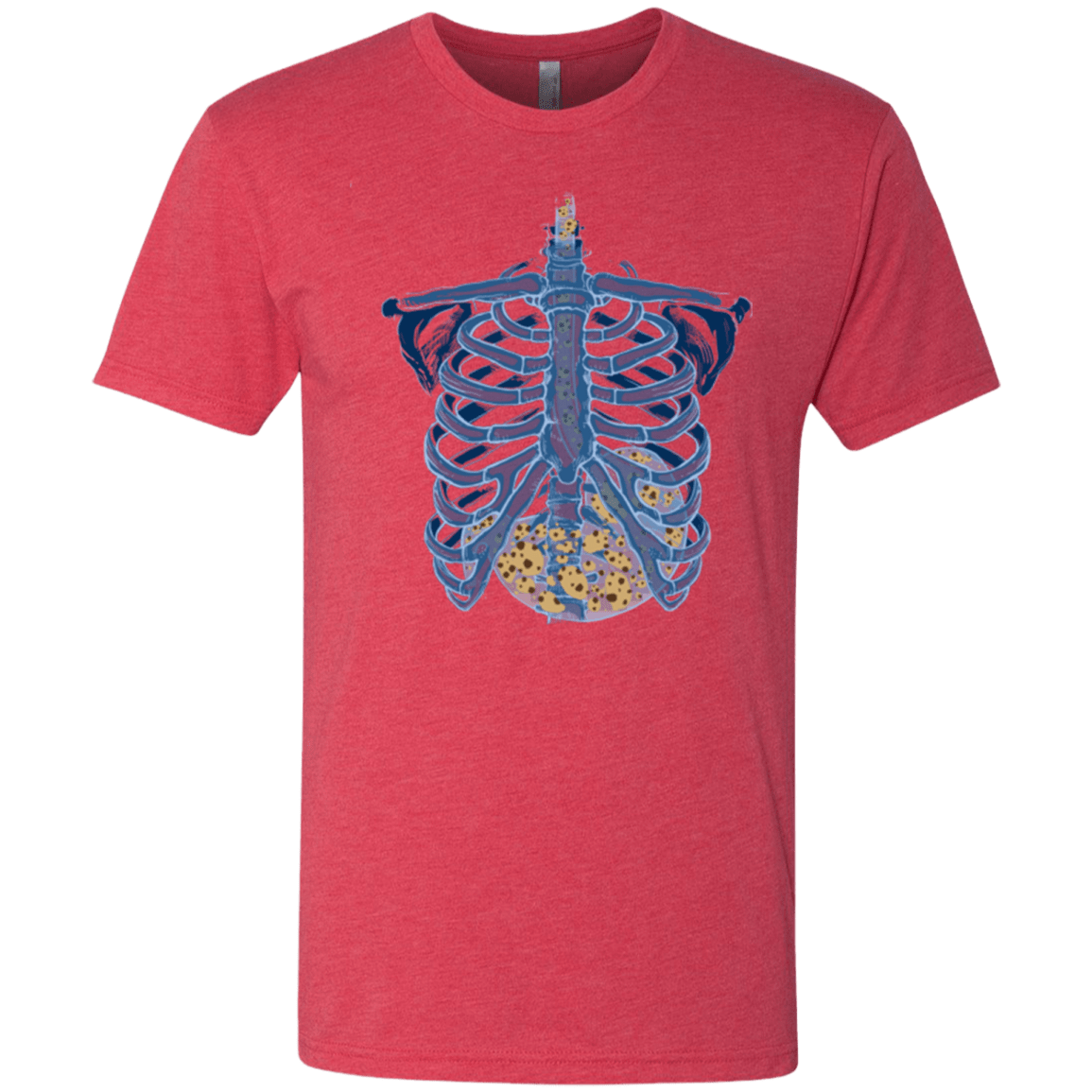 T-Shirts Vintage Red / Small Cookies all over Men's Triblend T-Shirt