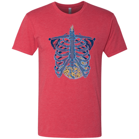 T-Shirts Vintage Red / Small Cookies all over Men's Triblend T-Shirt