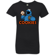 T-Shirts Black / YXS Cookies Girls Premium T-Shirt