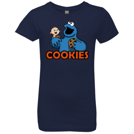 T-Shirts Midnight Navy / YXS Cookies Girls Premium T-Shirt