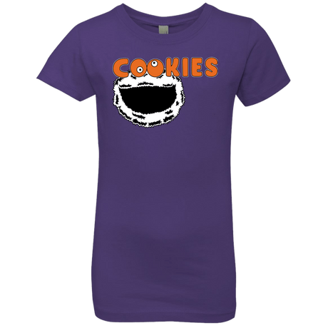 T-Shirts Purple Rush / YXS Cookies! Girls Premium T-Shirt