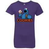 T-Shirts Purple Rush / YXS Cookies Girls Premium T-Shirt