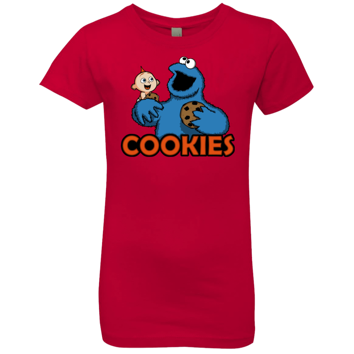 T-Shirts Red / YXS Cookies Girls Premium T-Shirt