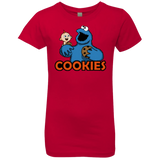 T-Shirts Red / YXS Cookies Girls Premium T-Shirt