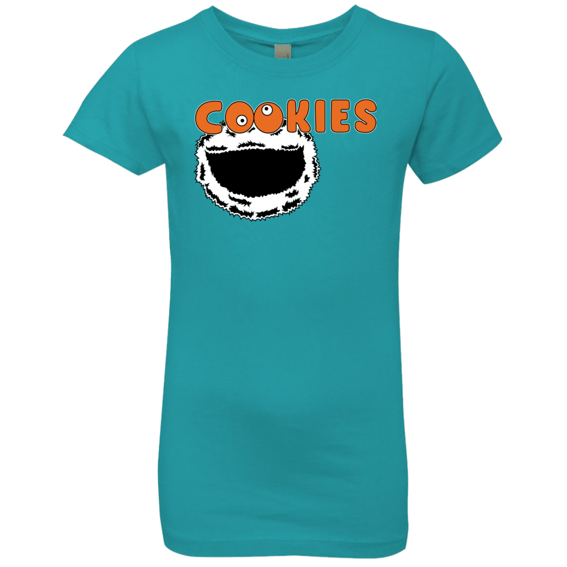 T-Shirts Tahiti Blue / YXS Cookies! Girls Premium T-Shirt