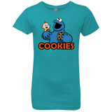 T-Shirts Tahiti Blue / YXS Cookies Girls Premium T-Shirt