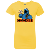 T-Shirts Vibrant Yellow / YXS Cookies Girls Premium T-Shirt