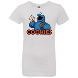 T-Shirts White / YXS Cookies Girls Premium T-Shirt