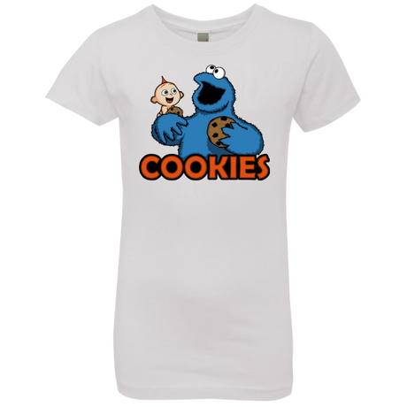 T-Shirts White / YXS Cookies Girls Premium T-Shirt