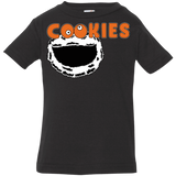 T-Shirts Black / 6 Months Cookies! Infant Premium T-Shirt