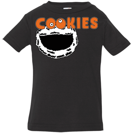 T-Shirts Black / 6 Months Cookies! Infant Premium T-Shirt