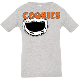 T-Shirts Heather Grey / 6 Months Cookies! Infant Premium T-Shirt