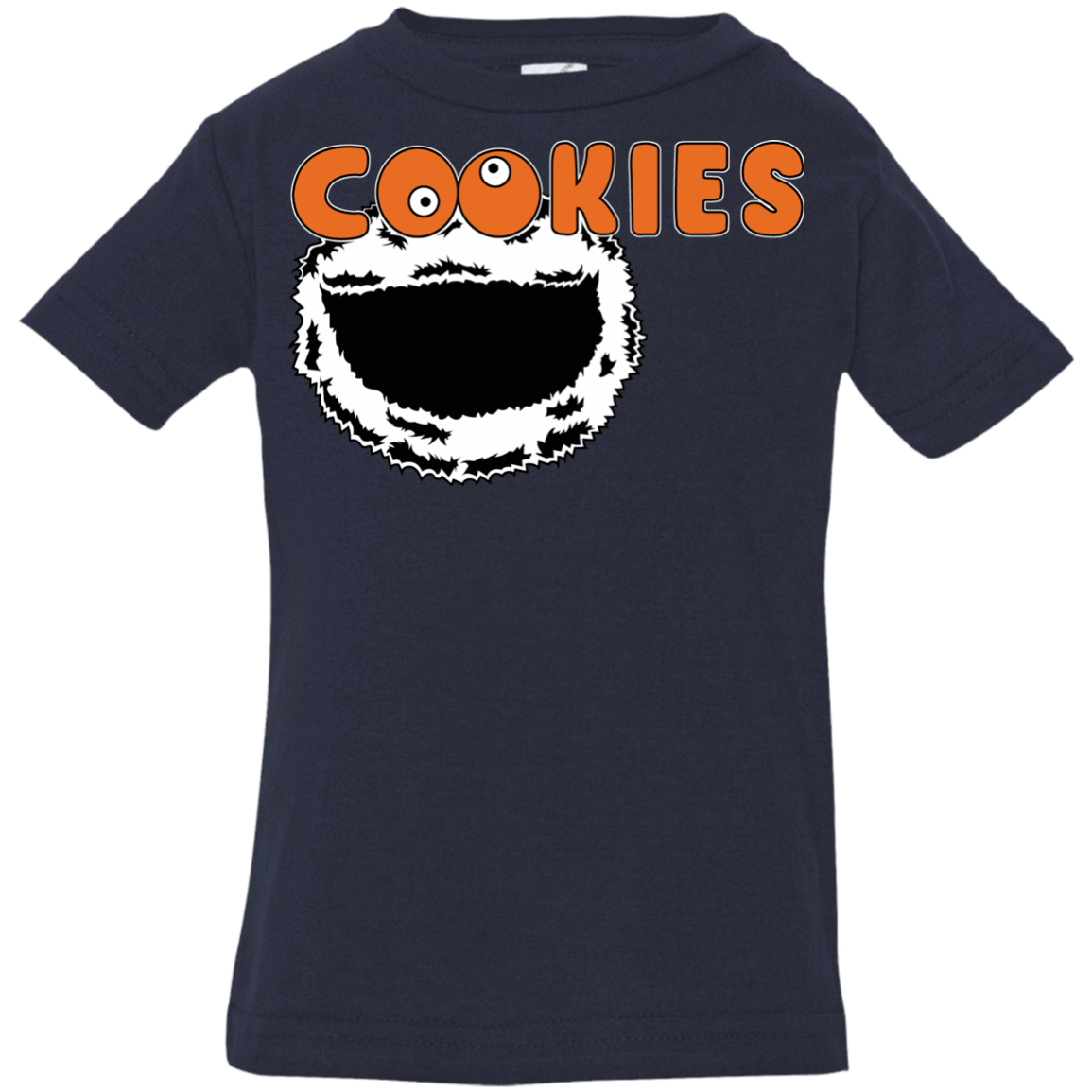 T-Shirts Navy / 6 Months Cookies! Infant Premium T-Shirt