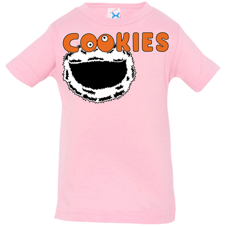 T-Shirts Pink / 6 Months Cookies! Infant Premium T-Shirt