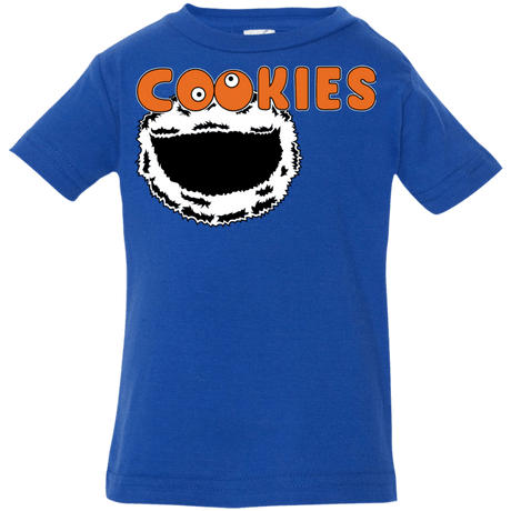 T-Shirts Royal / 6 Months Cookies! Infant Premium T-Shirt