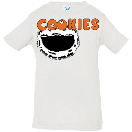 T-Shirts White / 6 Months Cookies! Infant Premium T-Shirt