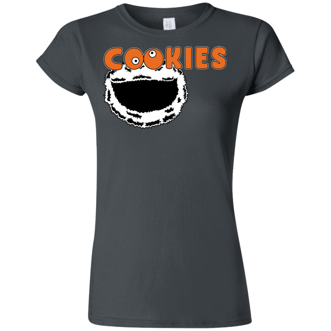 T-Shirts Charcoal / S Cookies! Junior Slimmer-Fit T-Shirt