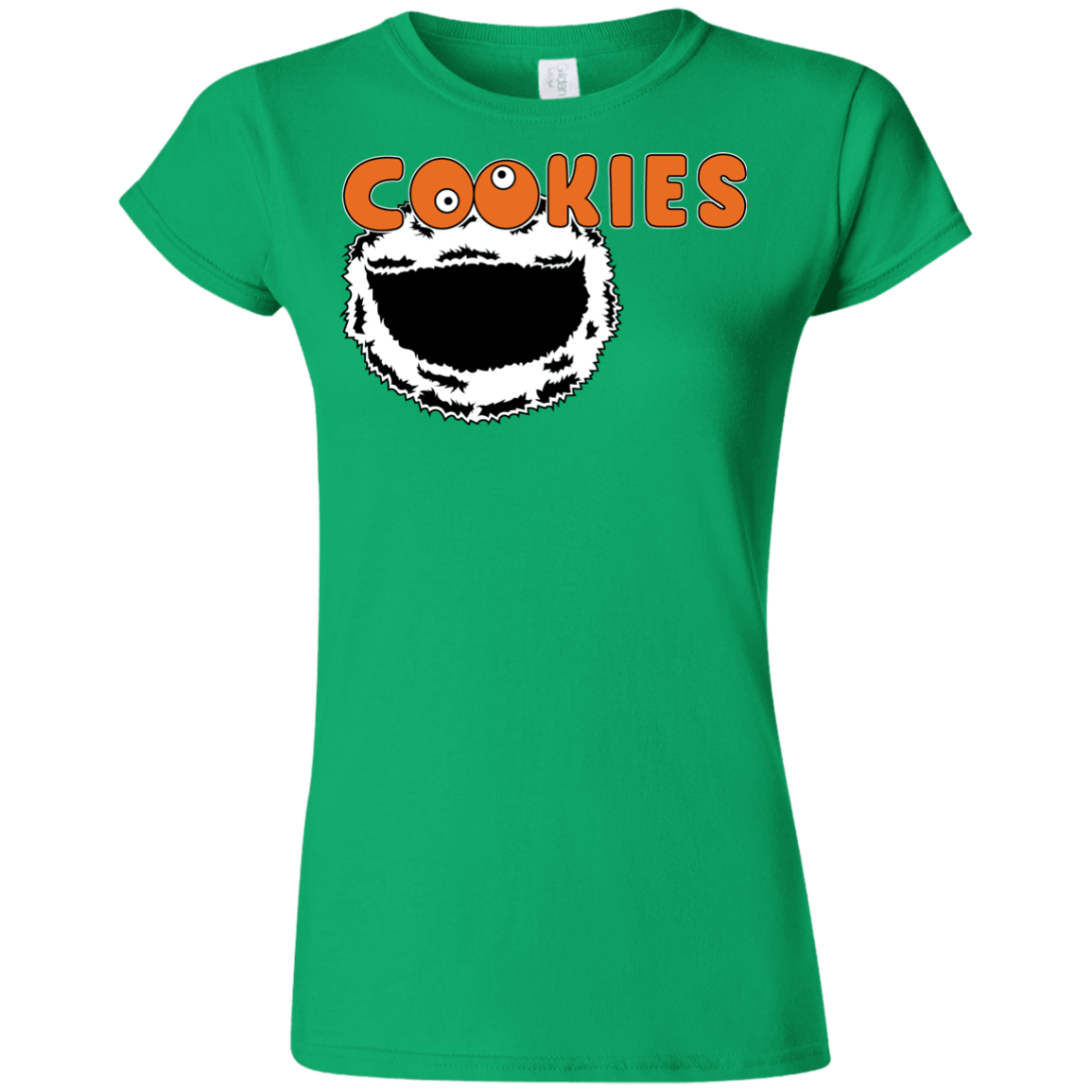 T-Shirts Irish Green / S Cookies! Junior Slimmer-Fit T-Shirt