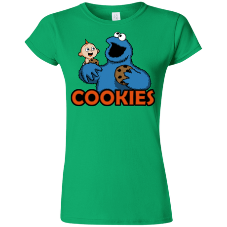 T-Shirts Irish Green / S Cookies Junior Slimmer-Fit T-Shirt